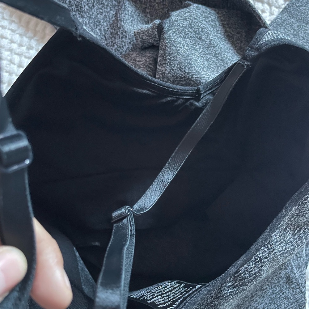 PINK | Women’s Seamless Workout Onesie in Pure Black Marl | NWOT - Picture 11 of 14
